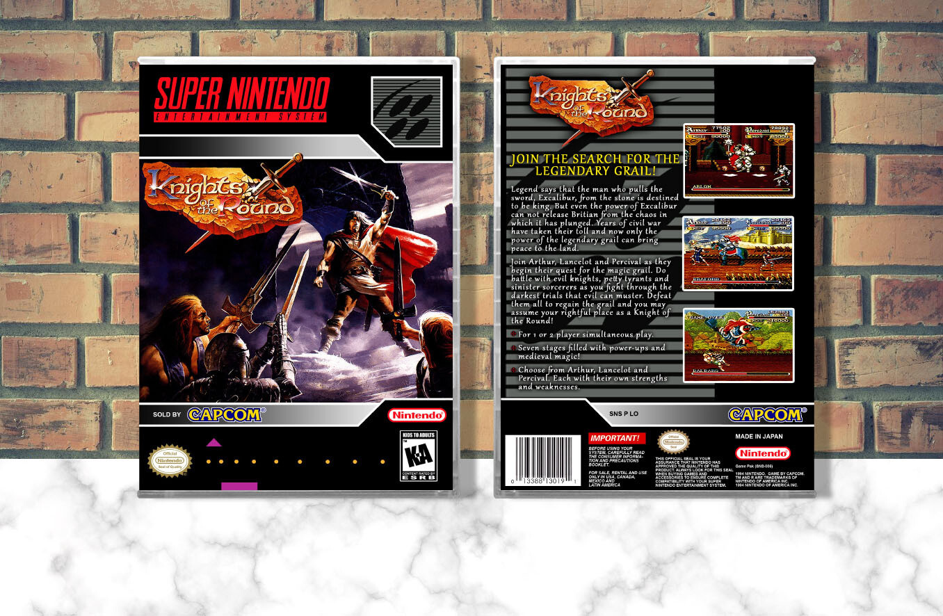 Knights of the Round, Case Color: CLEAR (Transparent)