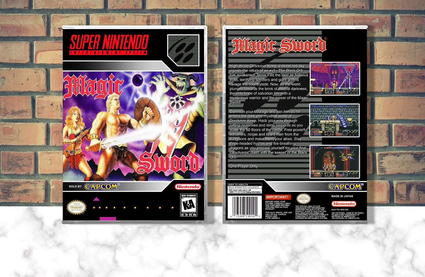 Magic Sword, Case Color: CLEAR (Transparent)