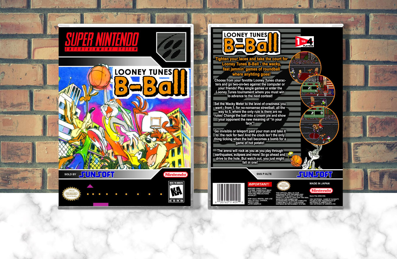 Looney Tunes B-Ball, Case Color: CLEAR (Transparent)