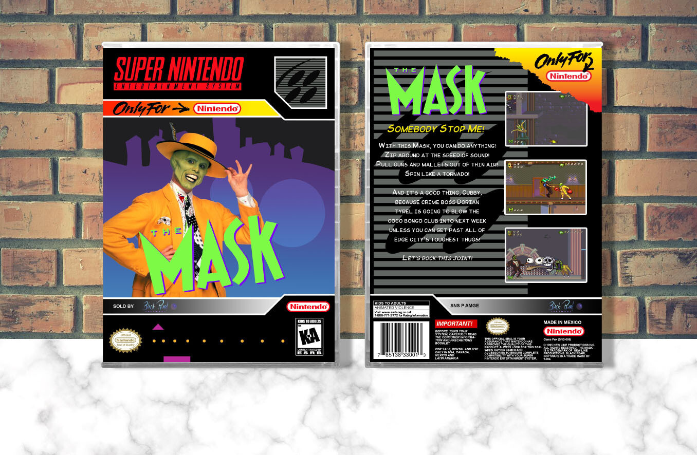 Mask, The, Case Color: CLEAR (Transparent)