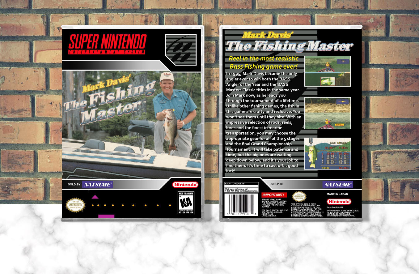 Mark Davis&#39; The Fishing Master, Case Color: CLEAR (Transparent)