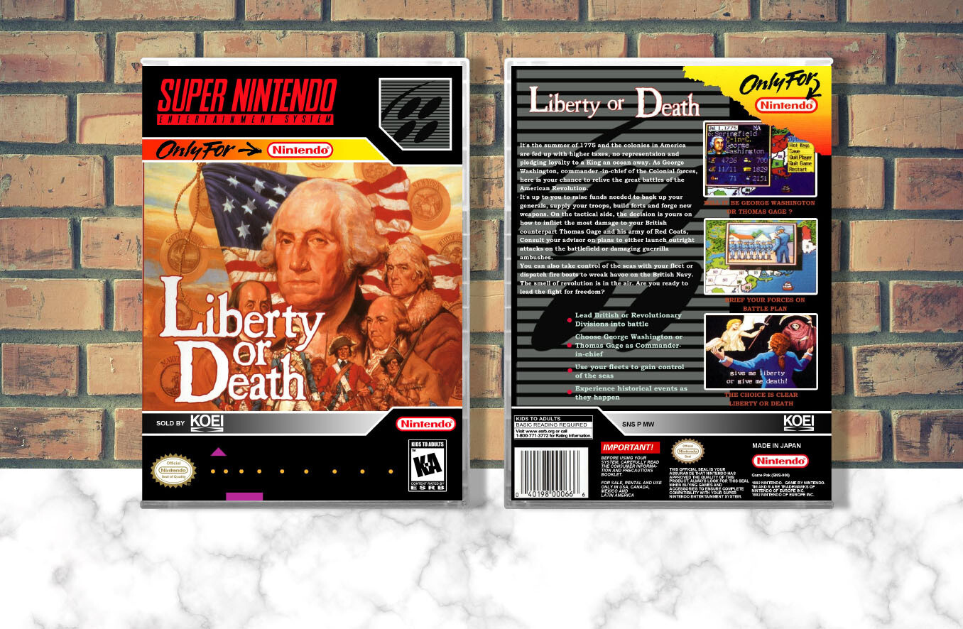 Liberty or Death, Case Color: CLEAR (Transparent)