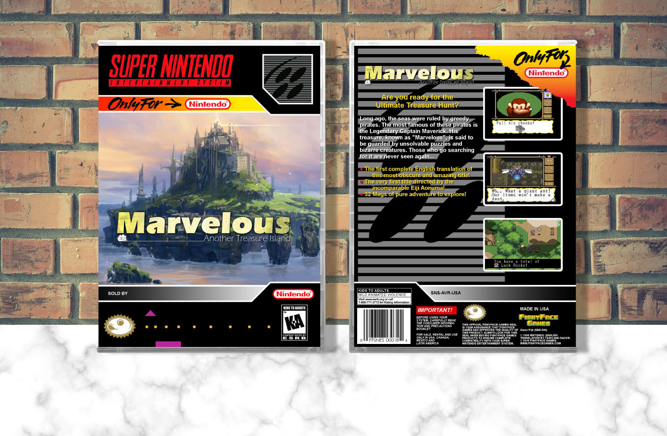 Marvelous Another Treasure Island, Case Color: CLEAR (Transparent)