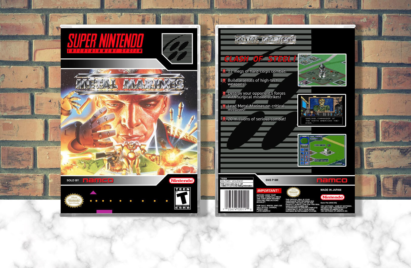 Metal Marines, Case Color: CLEAR (Transparent)