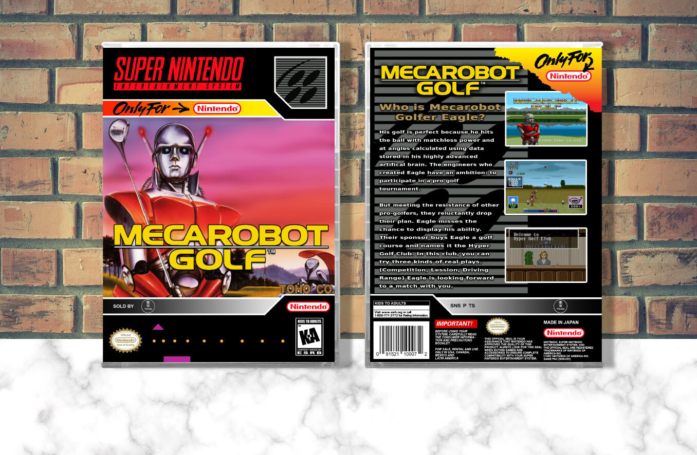 Mecarobot Golf, Case Color: CLEAR (Transparent)