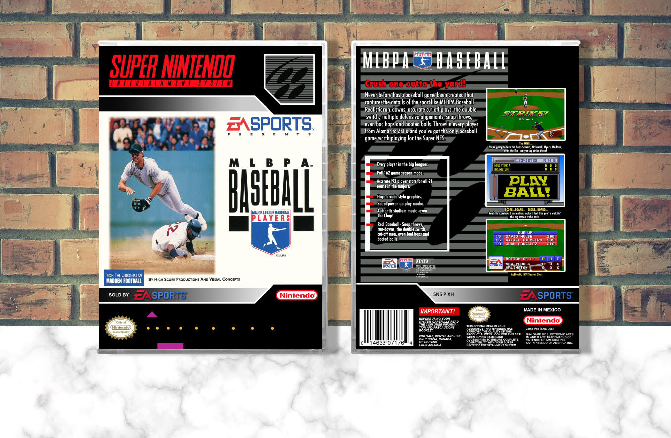 MLBPA Baseball, Case Color: CLEAR (Transparent)