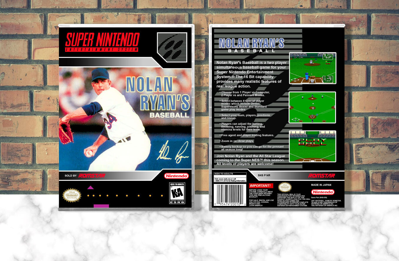 Nolan Ryan&#39;s Baseball, Case Color: CLEAR (Transparent)