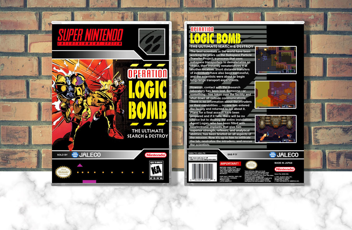 Operation Logic Bomb, Case Color: CLEAR (Transparent)