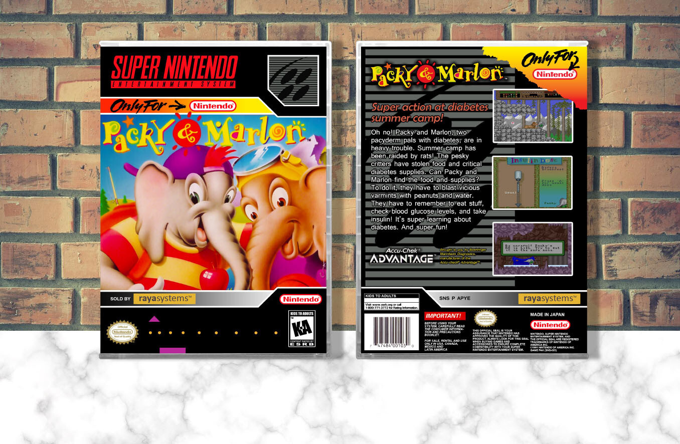 Packy and Marlon, Case Color: CLEAR (Transparent)