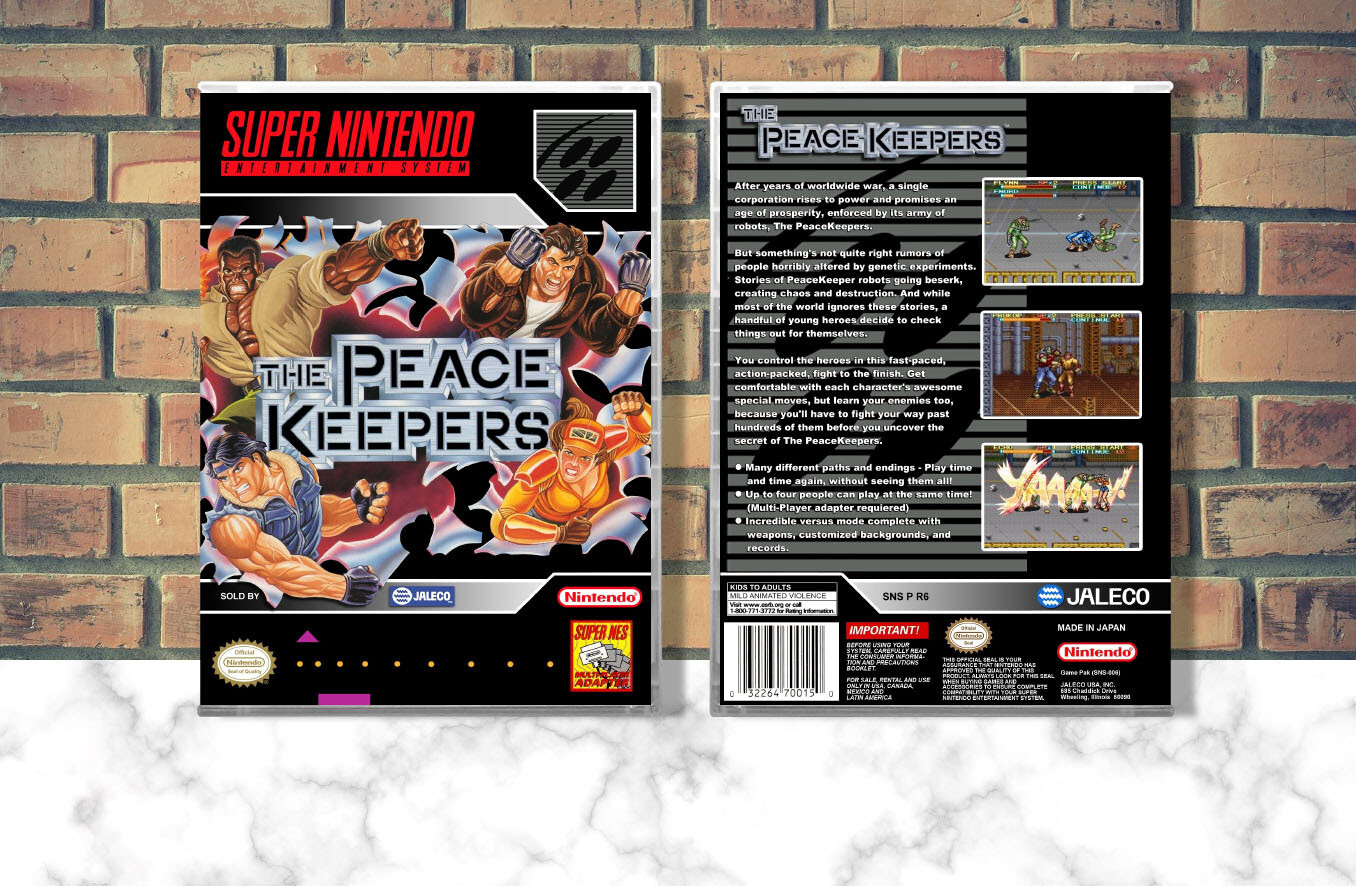 Peace Keepers, The, Case Color: CLEAR (Transparent)