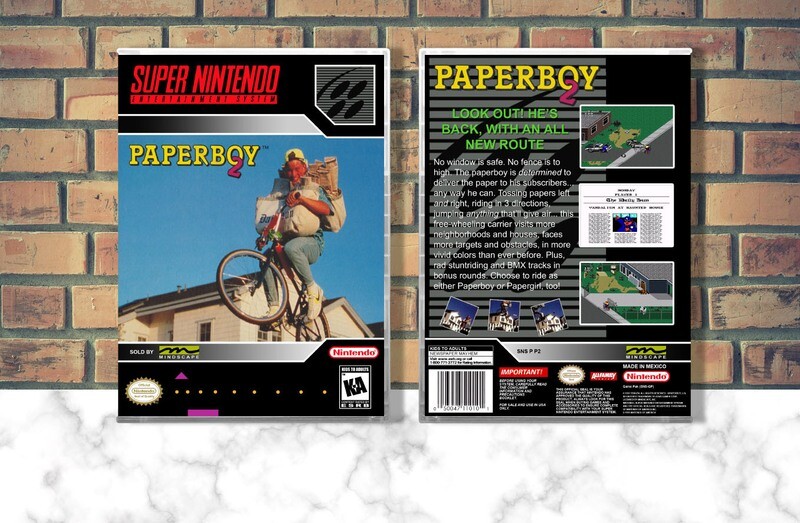 Paperboy 2, Case Color: CLEAR (Transparent)