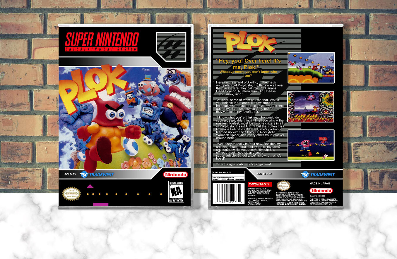 Plok, Case Color: CLEAR (Transparent)