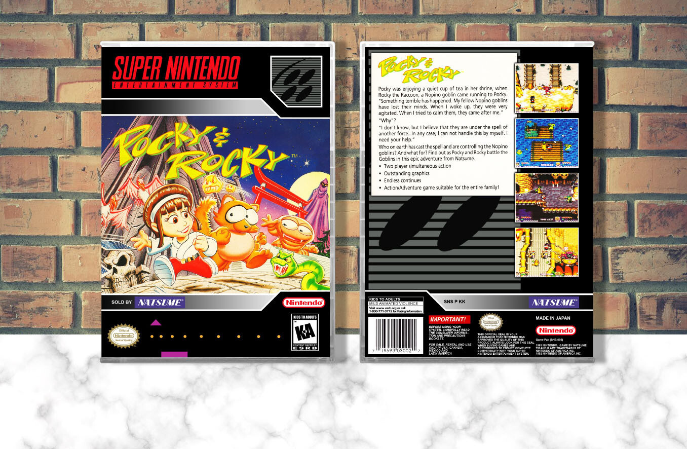 Pocky &amp; Rocky, Case Color: CLEAR (Transparent)