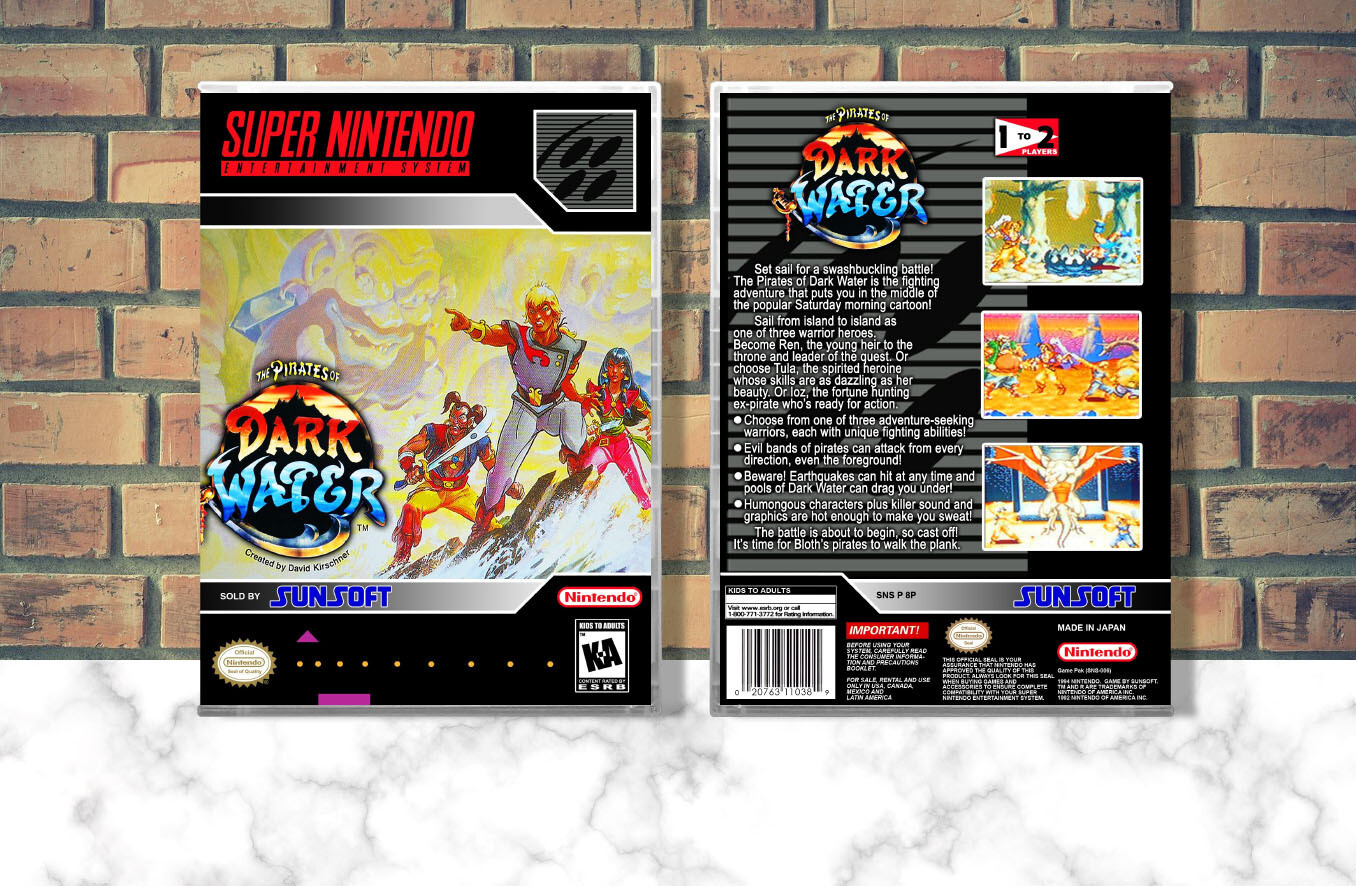 Pirates of Dark Water, Case Color: CLEAR (Transparent)