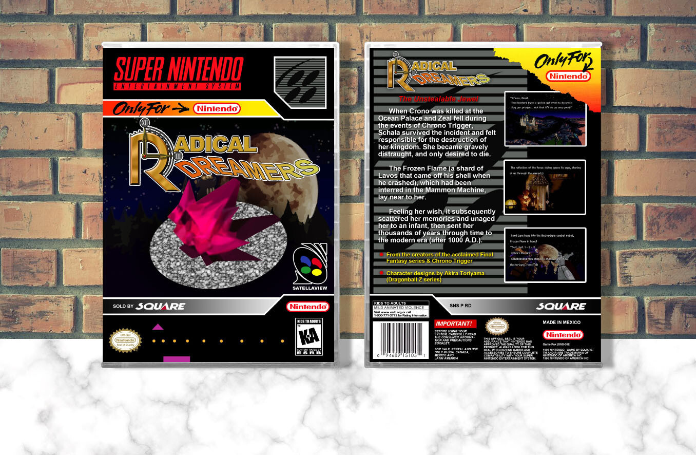 Radical Dreamers, Case Color: CLEAR (Transparent)