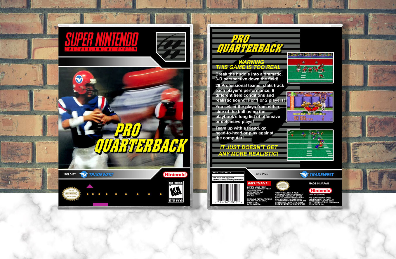 Pro Quarterback, Case Color: CLEAR (Transparent)