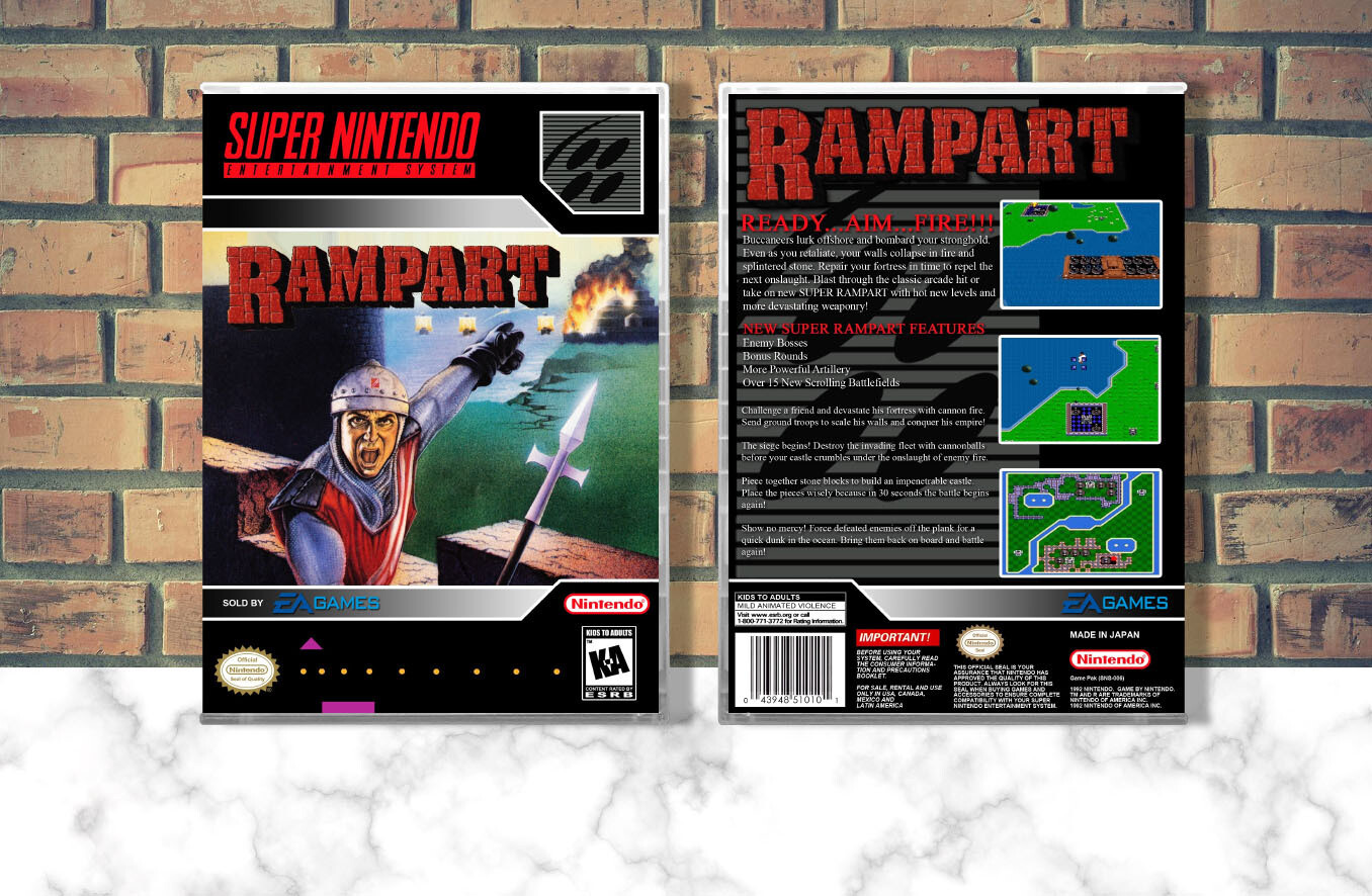 Rampart, Case Color: CLEAR (Transparent)