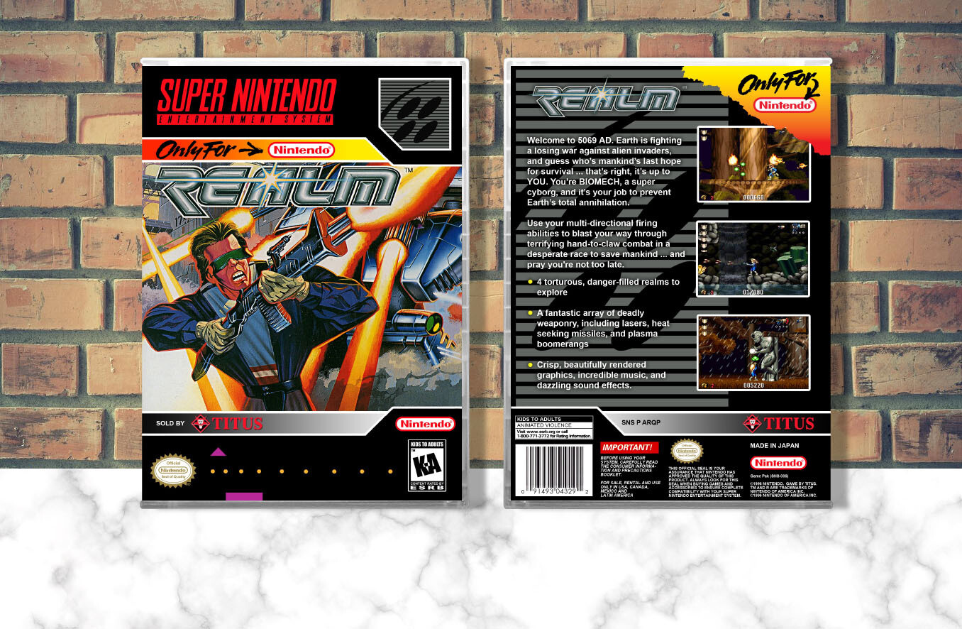 Realm, Case Color: CLEAR (Transparent)