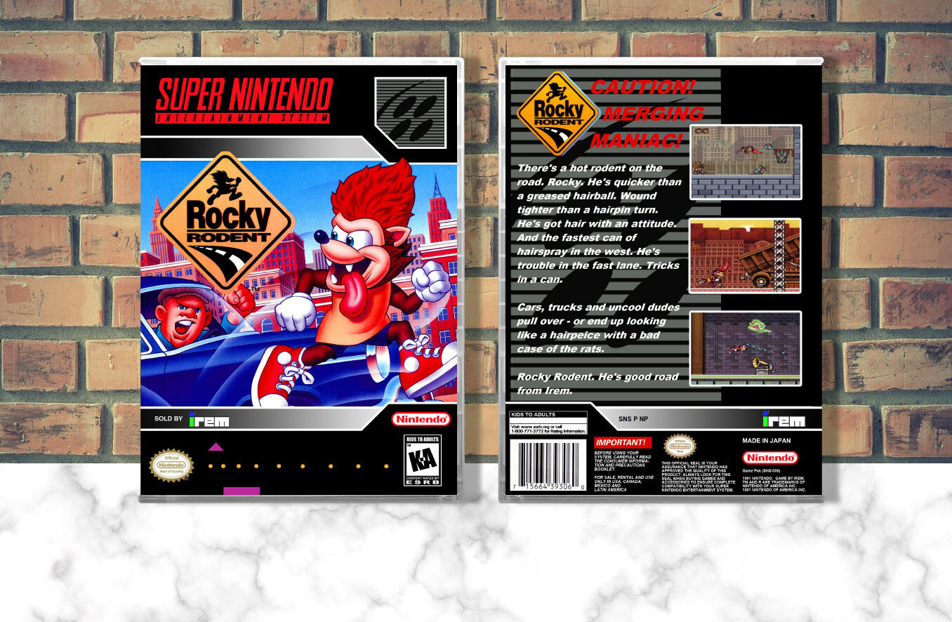 Rocky Rodent, Case Color: CLEAR (Transparent)