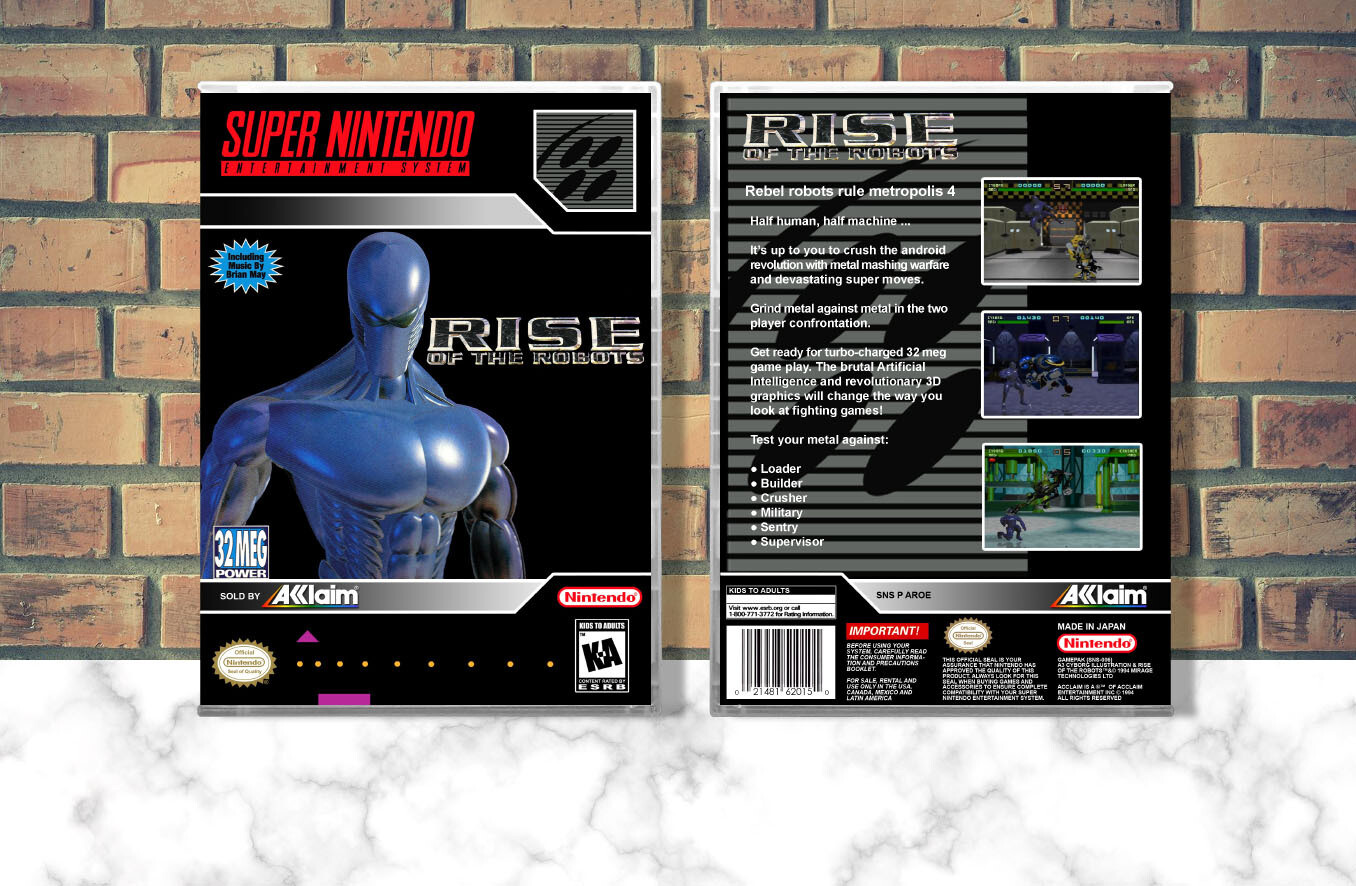 Rise of the Robots, Case Color: CLEAR (Transparent)