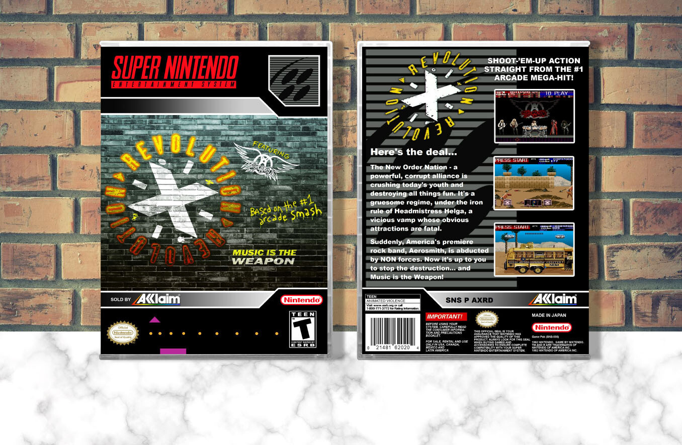 Revolution X, Case Color: CLEAR (Transparent)