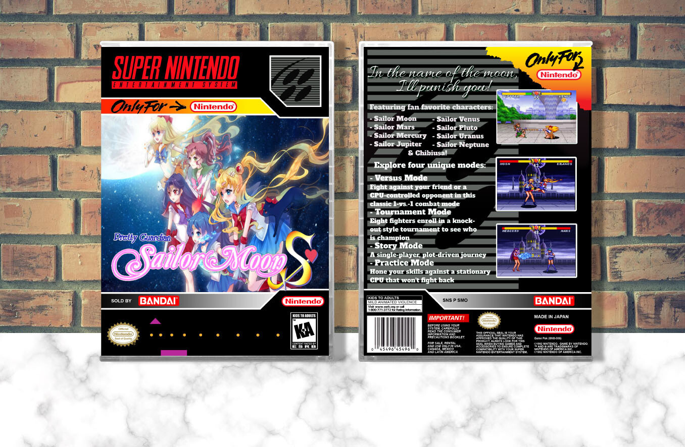 Sailor Moon S, Case Color: CLEAR (Transparent)