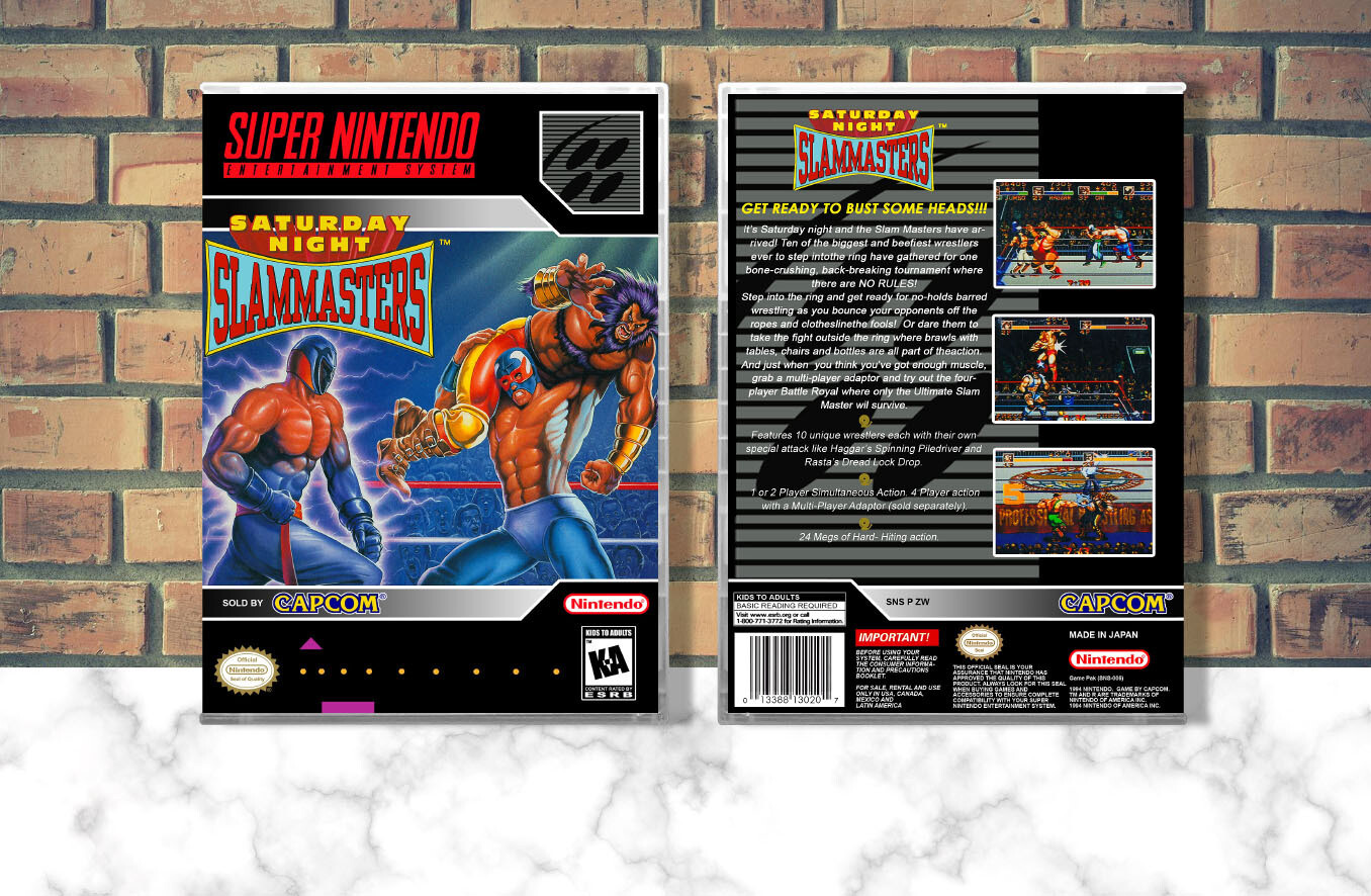 Saturday Night Slam Masters, Case Color: CLEAR (Transparent)