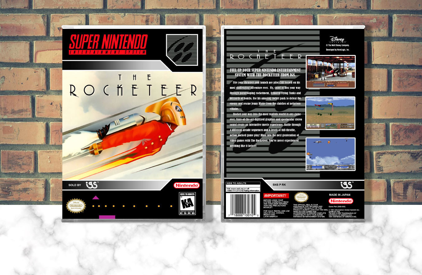 Rocketeer, The, Case Color: CLEAR (Transparent)
