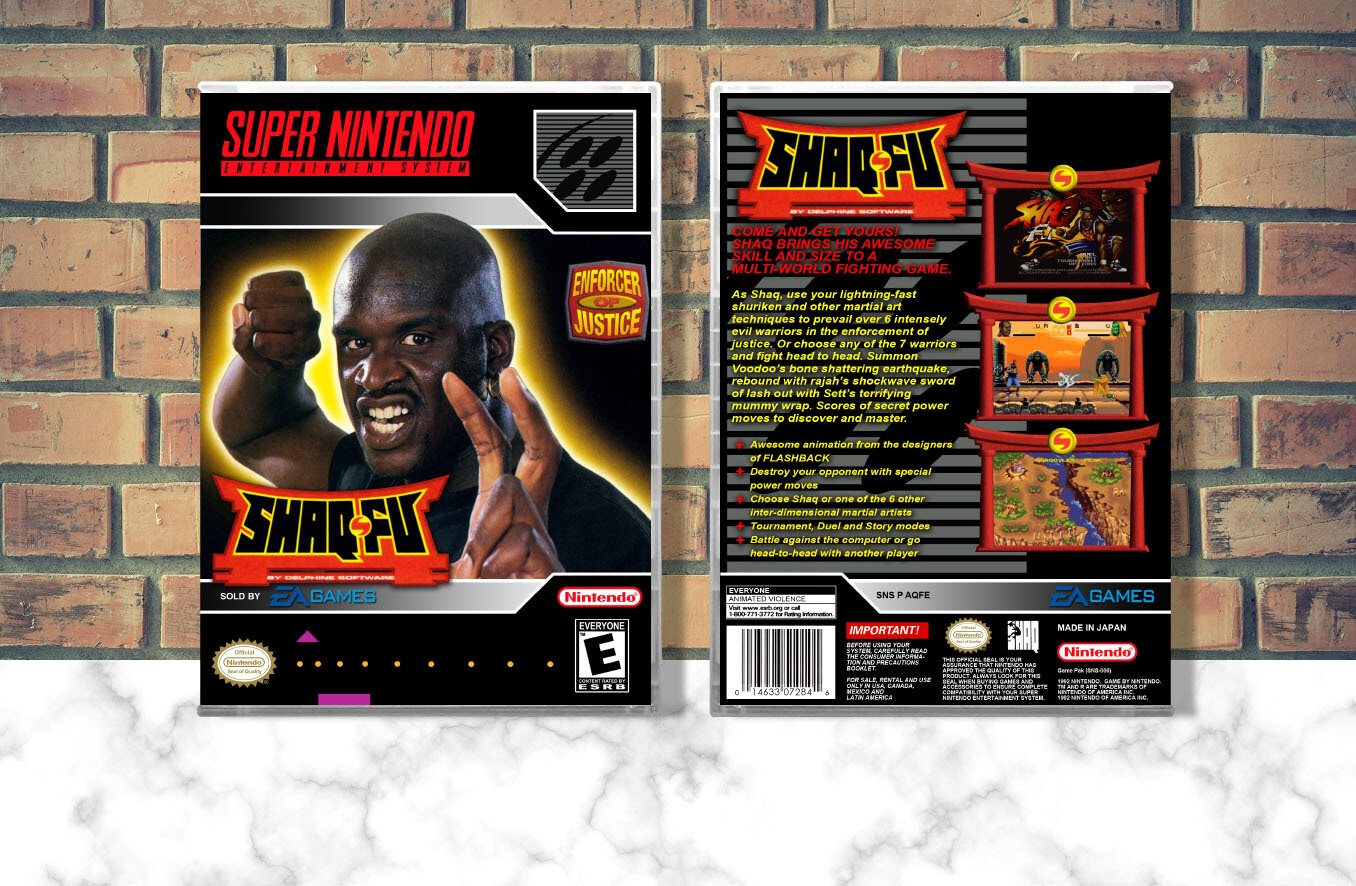 Shaq Fu, Case Color: CLEAR (Transparent)