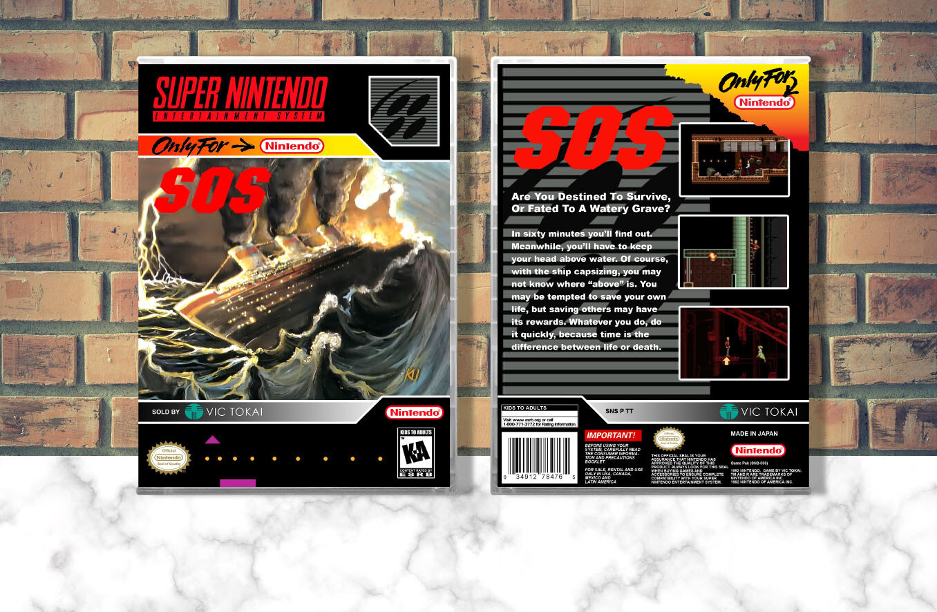 SOS, Case Color: CLEAR (Transparent)