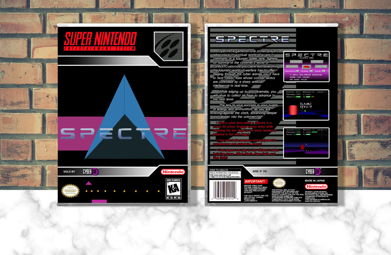 Spectre, Case Color: CLEAR (Transparent)