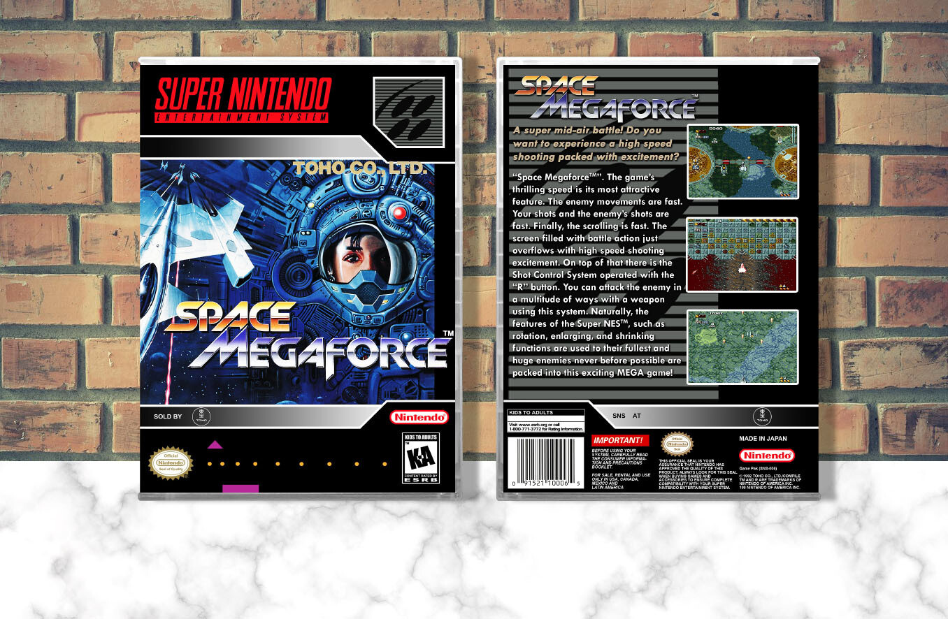 Space Megaforce, Case Color: CLEAR (Transparent)