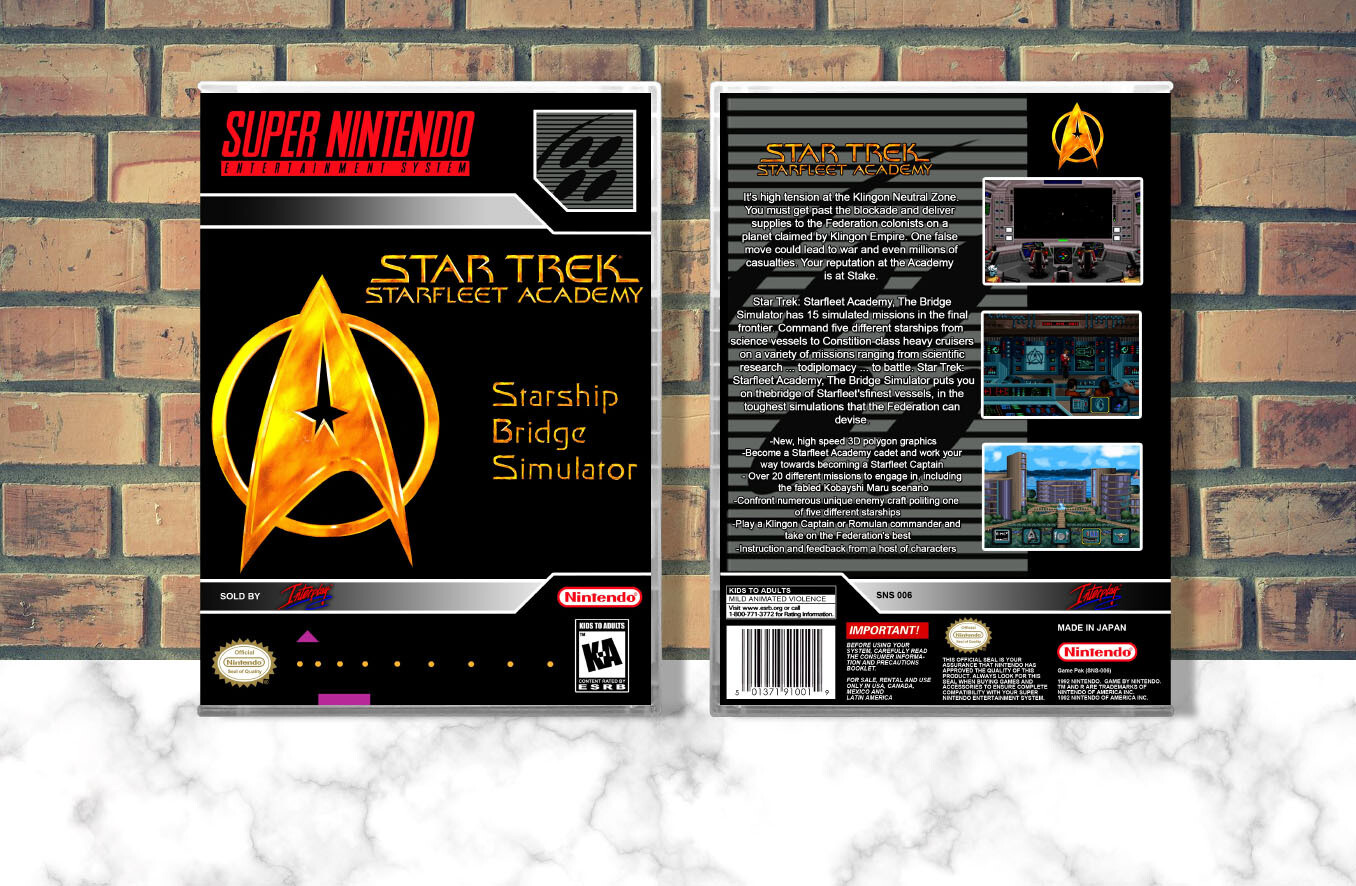Star Trek Starfleet Academy - Starship Bridge Simulator, Case Color: CLEAR (Transparent)