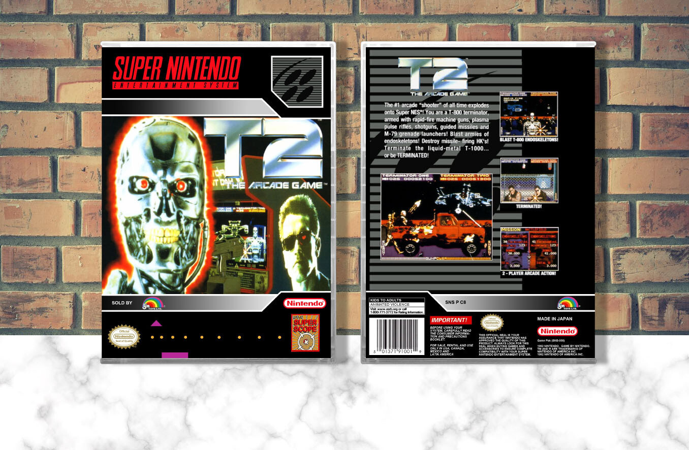 T2: The Arcade Game, Case Color: CLEAR (Transparent)