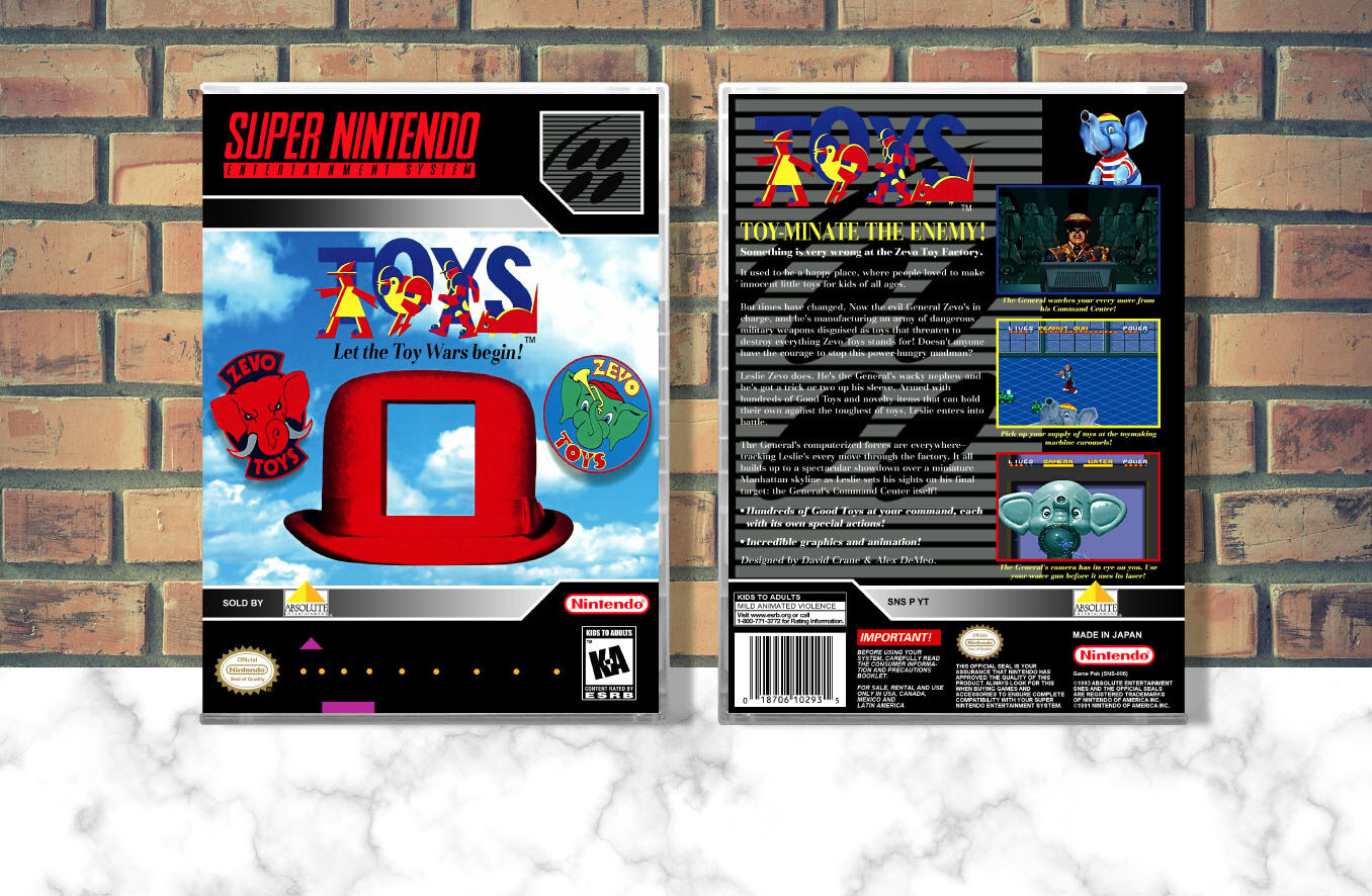 Toys: Let the Toy Wars Begin!, Case Color: CLEAR (Transparent)