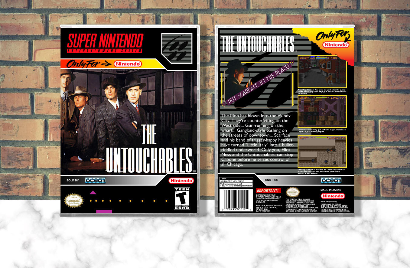 Untouchables, The, Case Color: CLEAR (Transparent)