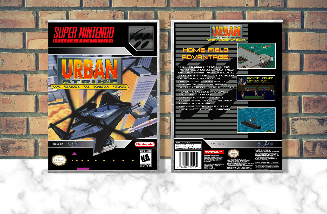 Urban Strike, Case Color: CLEAR (Transparent)