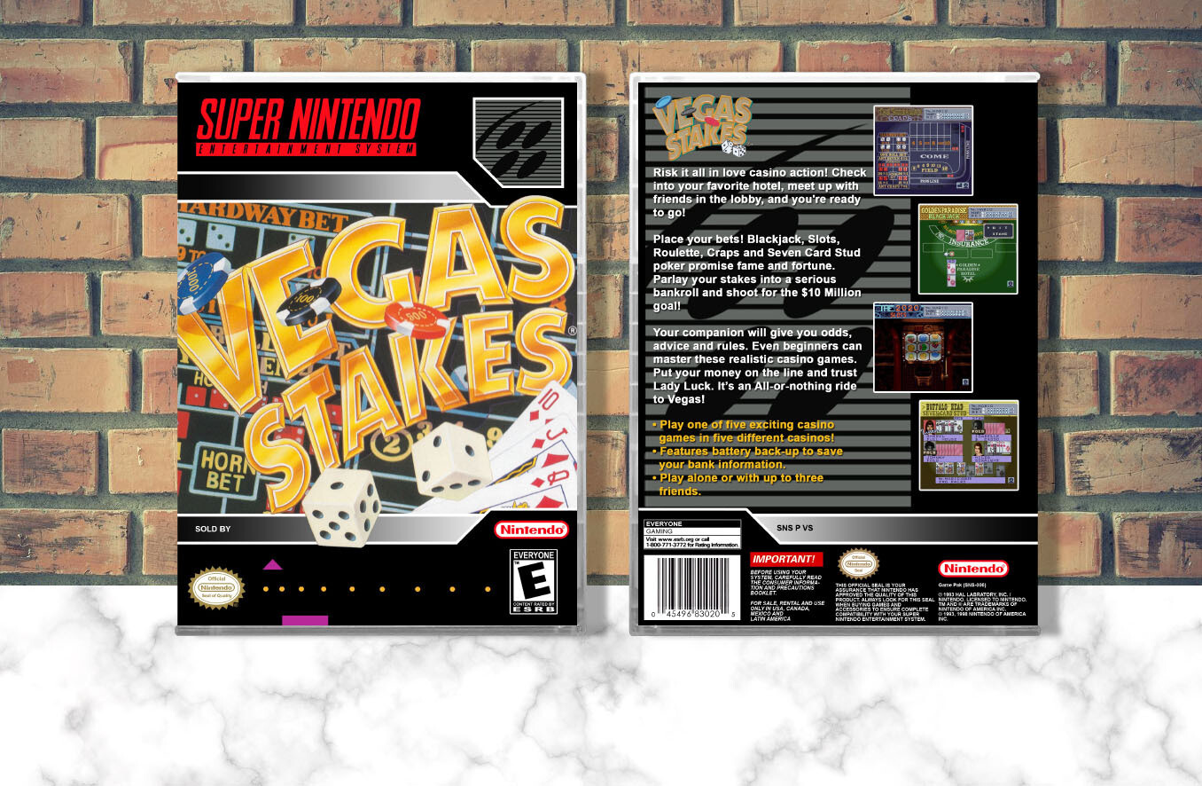 Vegas Stakes, Case Color: CLEAR (Transparent)