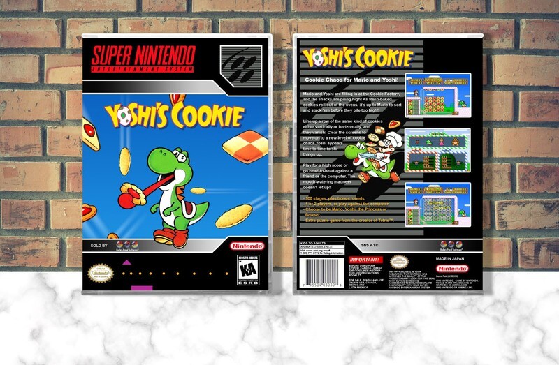 Yoshi&#39;s Cookie, Case Color: CLEAR (Transparent)