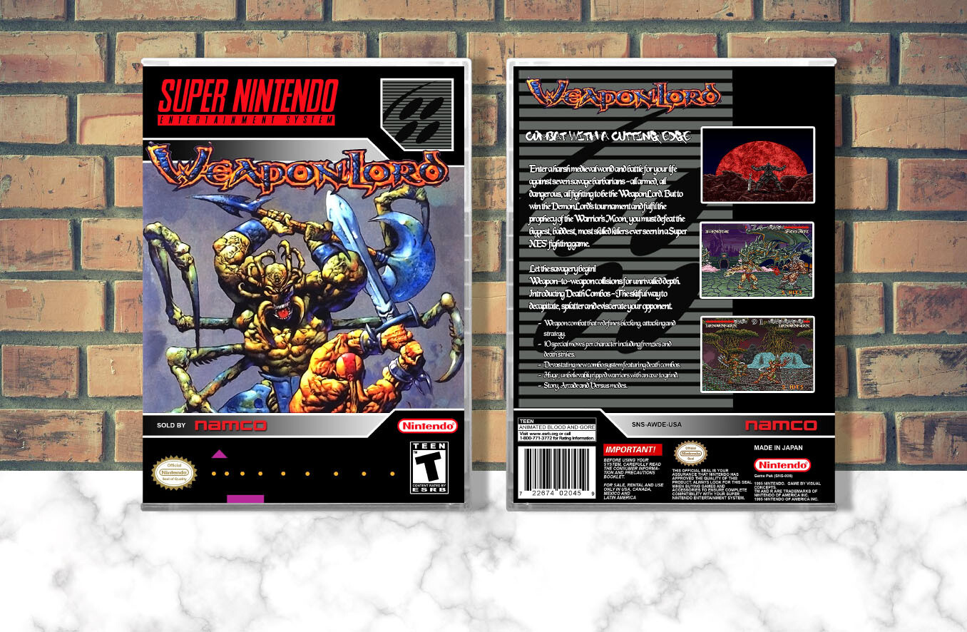 Weaponlord, Case Color: CLEAR (Transparent)