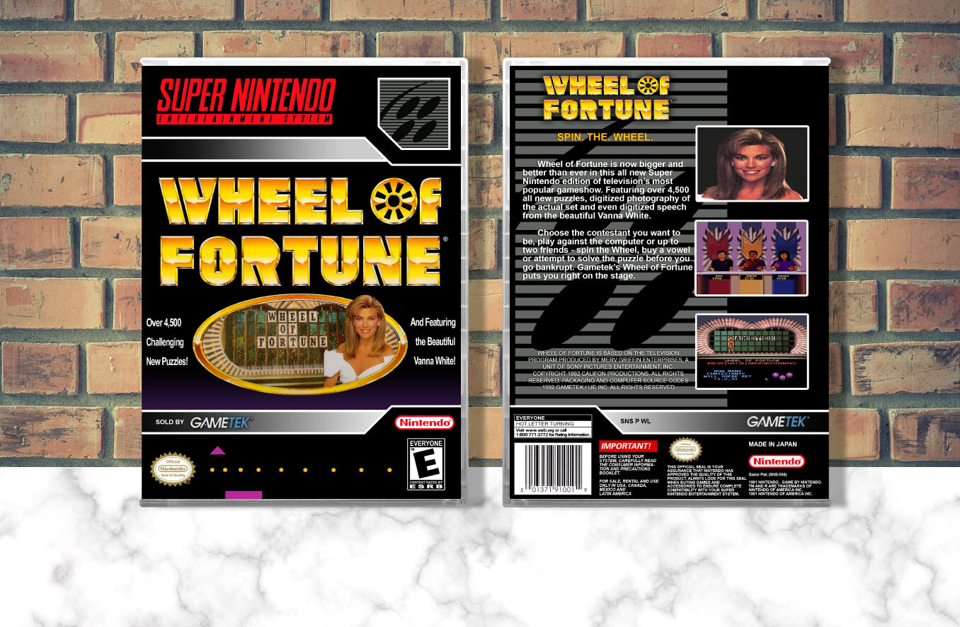 Wheel of Fortune, Case Color: CLEAR (Transparent)