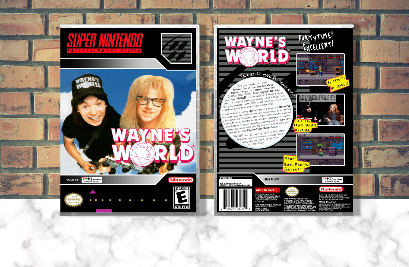 Wayne&#39;s World, Case Color: CLEAR (Transparent)