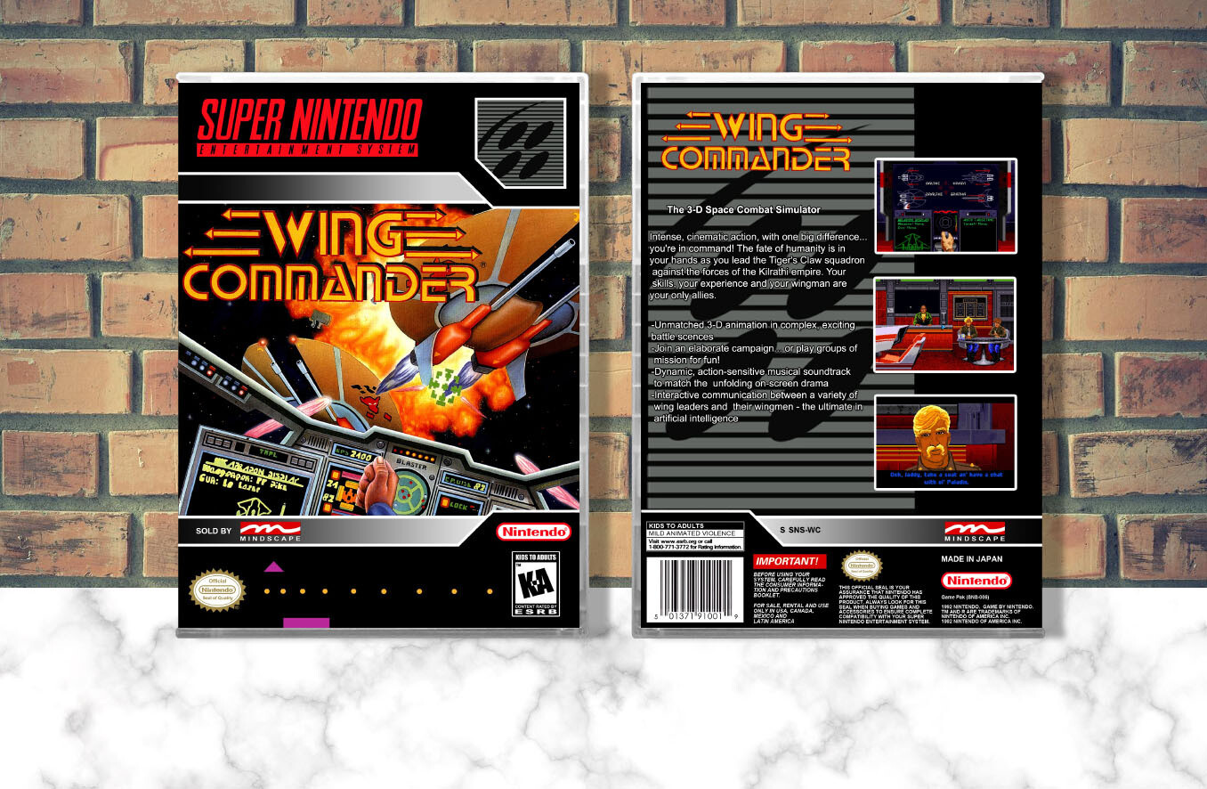 Wing Commander, Case Color: CLEAR (Transparent)