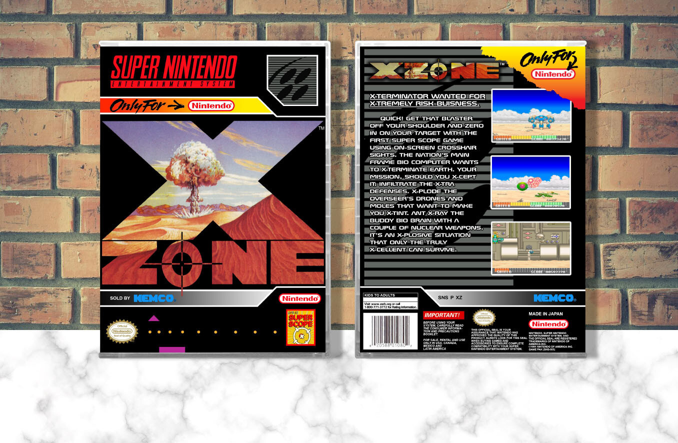 X-Zone, Case Color: CLEAR (Transparent)