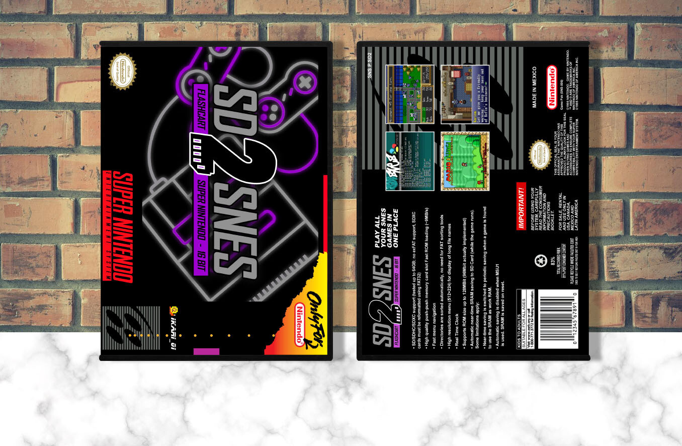 SD2SNES, Case Color: DARK GREY (OEM DS CASE COLOR)