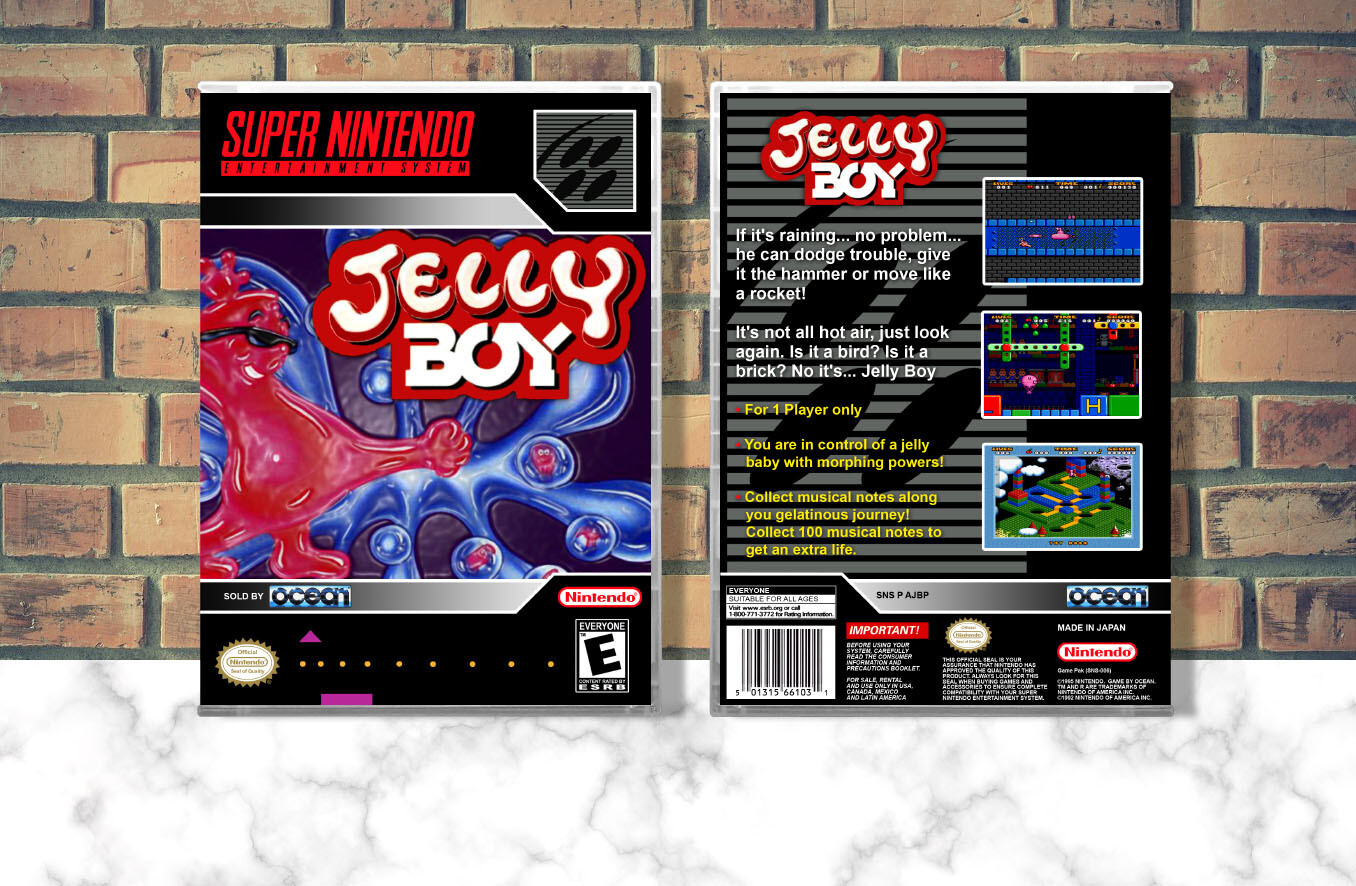 Jelly Boy, Case Color: CLEAR (Transparent)