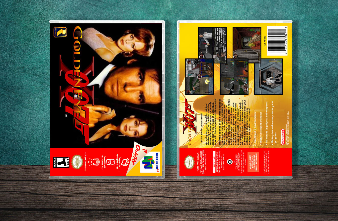 007: Goldeneye X, Case Color: CLEAR (Transparent)