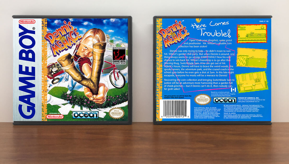 Dennis the Menace, Artwork Spine Color: Chrome