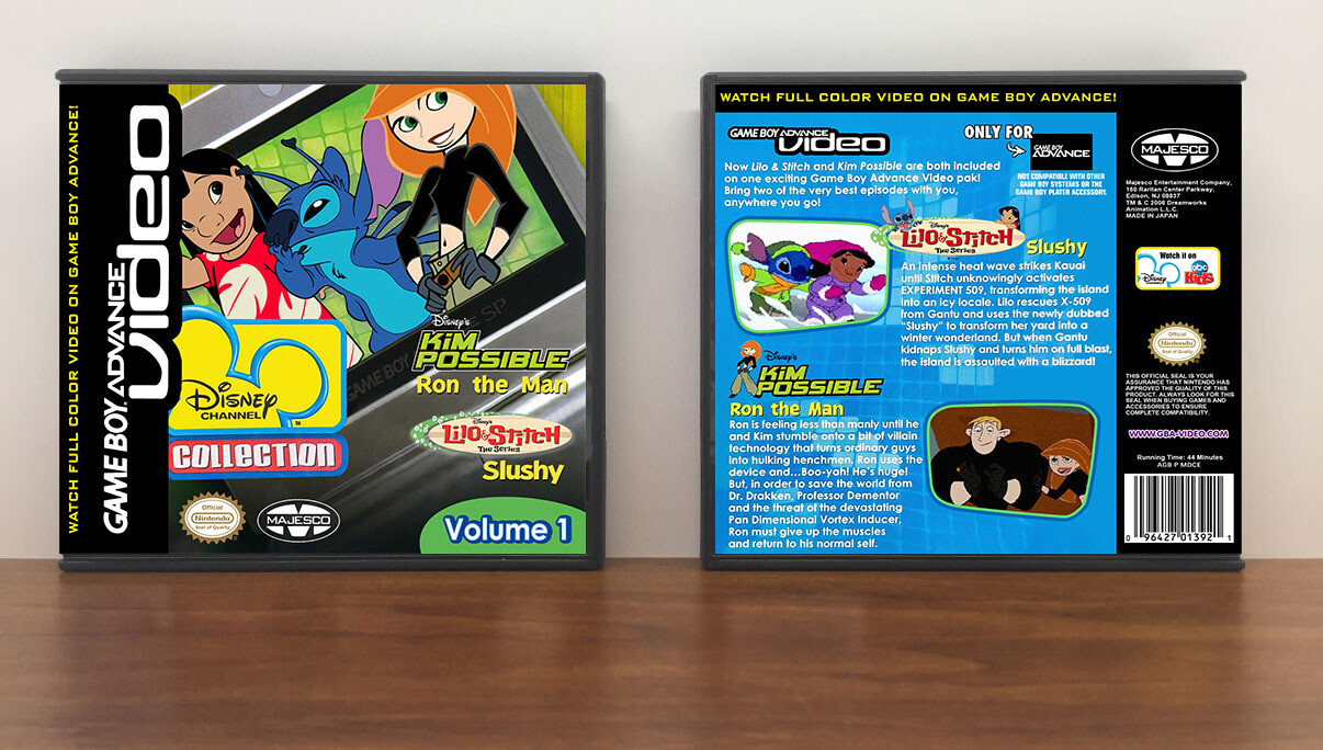 Disney Channel Collection Volume 1, Artwork Spine Color: Black