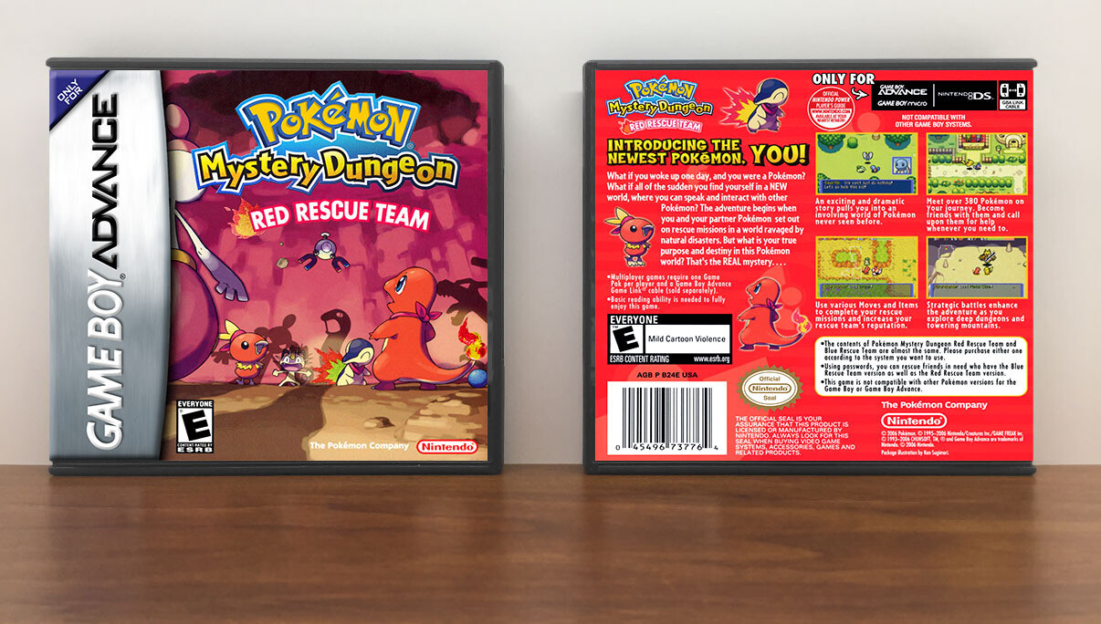 PO.B.R.E - Traduções - Game Boy Advance Pokémon Mystery Dungeon - Red  Rescue Team (TransFac)